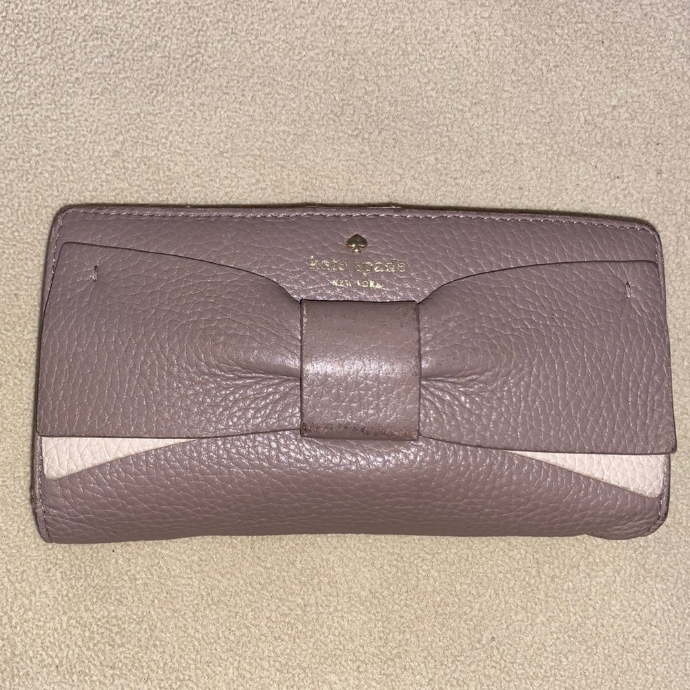 Kate Spade Bow/Bi-Color Wallet